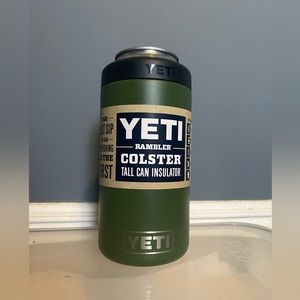 Highland Olive Colster Coozie tall 16 oz cans fit Limited Edition color